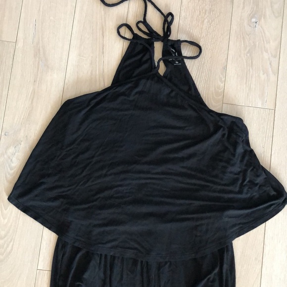 New York & Company Black Strappy Jumpsuit - Picture 4 of 7